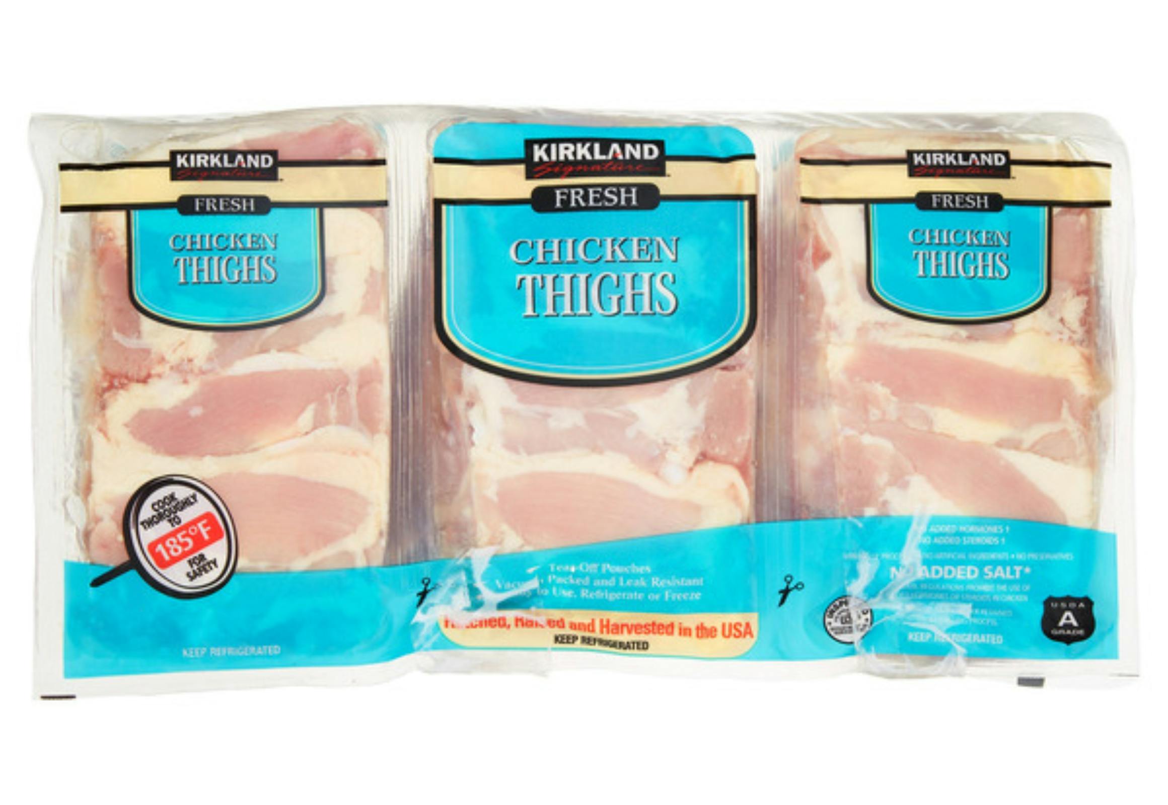 Kirkland Signature Chicken Thighs, per lb