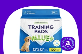 a pack of puppy pads