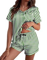 Women's Satin Pajama Set