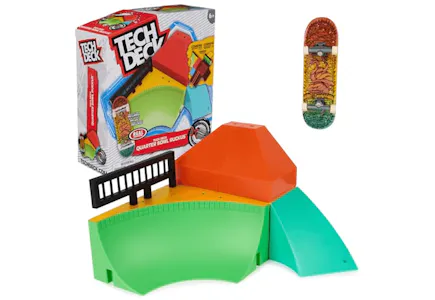 Tech Deck Quarter Bowl Ruckus Set