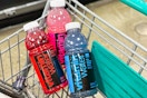 vitaminwater in shopping cart