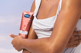 Vaseline Serum Burst Lotion, Just Under $9 for 2 With Amazon Promotion card image