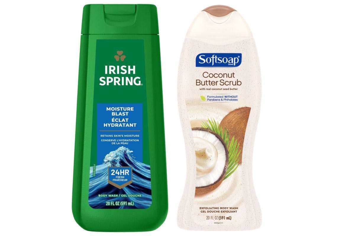 1 Irish Spring + 1 Softsoap
