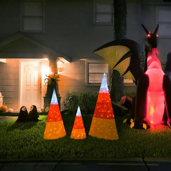 National Tree Company Candy Corn Cones