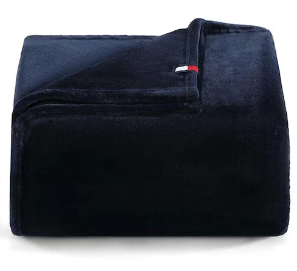 Tommy Hilfiger Plush Fleece Blanket