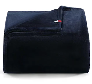 Tommy Hilfiger Plush Fleece Blanket