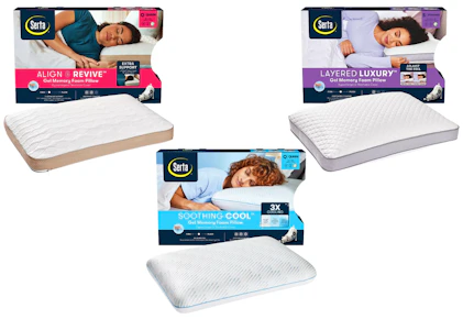 Serta Memory Foam Pillow