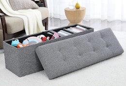 This Large Storage Ottoman Is Only $37 at QVC (Reg. $73) card image