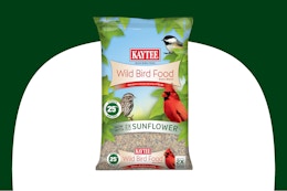 Kaytee Wild Bird Food 5-Pound Bag, Only $5 on Amazon (Reg. $15) card image