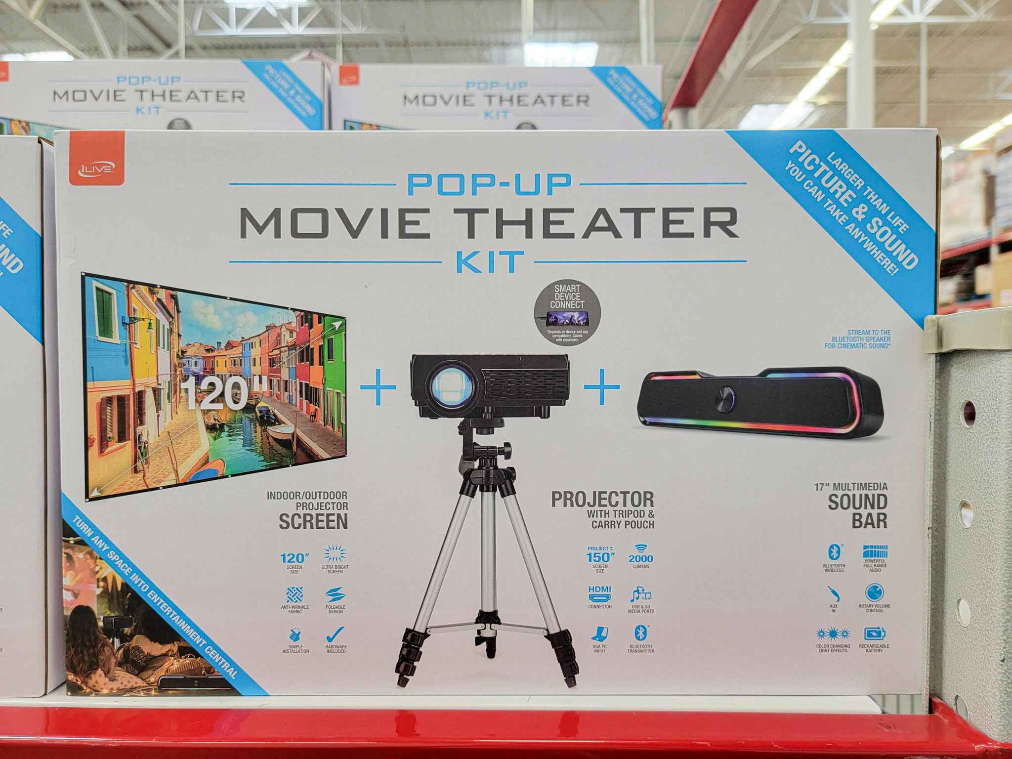 pop up movie theater kit