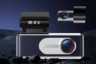 4K Dash Cam Front and Rear