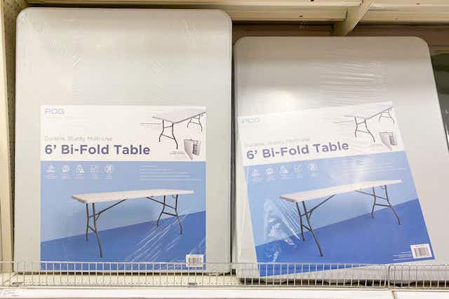 Folding Banquet Table Sale: As Low as $30 at Target (Best 2024 Price) card image