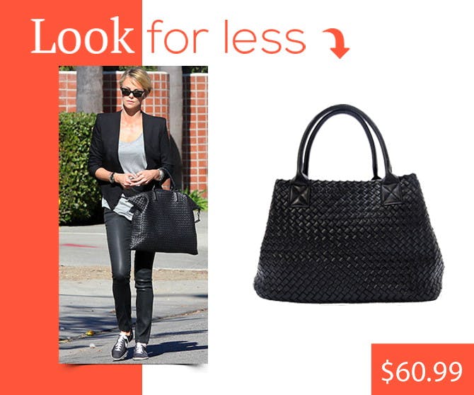 Get Charlize Theron's Bottega Veneta Bag for 95% Less!
