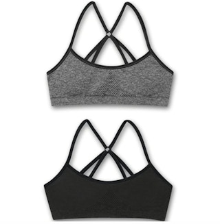 Hanes Big Girl's ComfortFlex Seamless 2-Pack Bra
