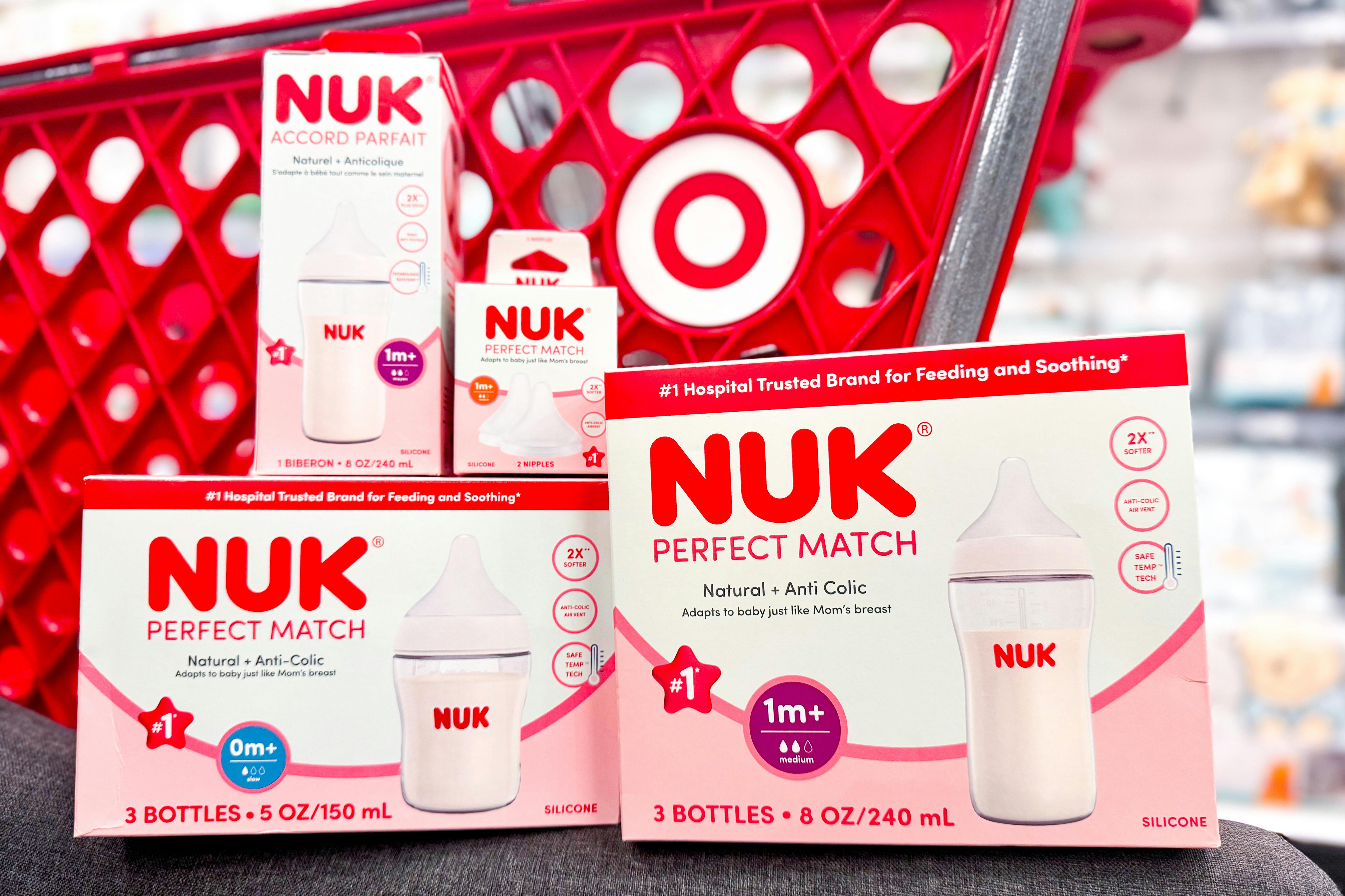 NUK Perfect Match Bottles Now Available At Target The Krazy Coupon Lady
