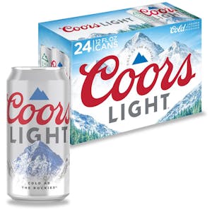 Coors Light Beer 24-Pack
