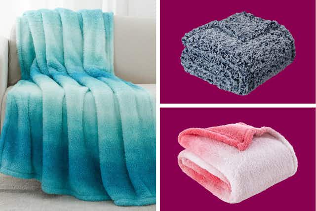 Mainstays Throw Blankets, Under $7 at Walmart card image