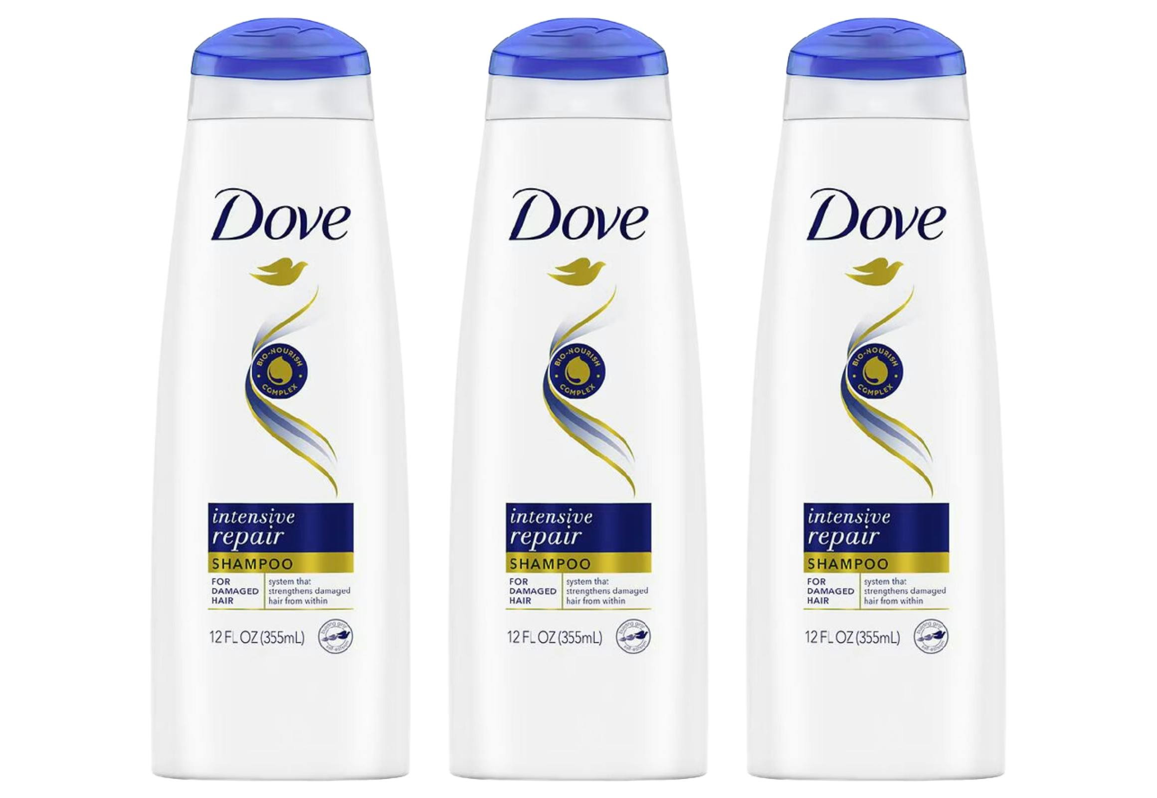 3 Dove Hair Care
