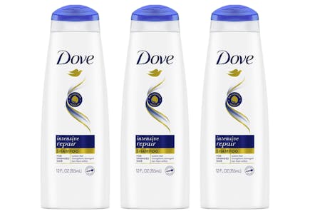 3 Dove Hair Care