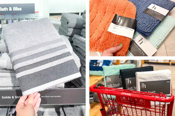 JCPenney Extended Presidents Day Home Sale: $3 Towels, $13 Sheet Sets, More