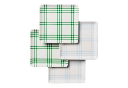 Magnolia Melamine Plates Set