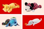 target disney cuddleez plush collage