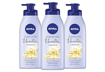 Nivea Body Lotion 3-Pack