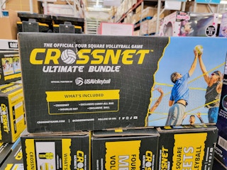 crossnet ultimate 4 way volleyball bundle