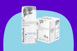 Red Bull Coconut Berry Energy Drink on KCL template