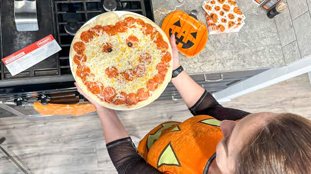 Where You Can Expect to Find the Cheapest Pumpkin-Shaped Pizzas in 2024 card image