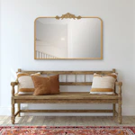 Antique Gold Scroll Wall Mirror