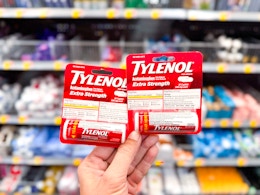 Tylenol Extra Strength Travel-Size Pain Relief, as Low as $1.22 on Amazon card image