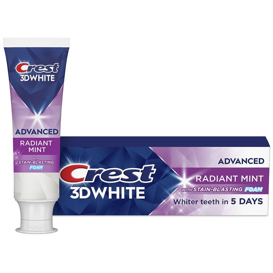 3 Crest 3D White Toothpastes