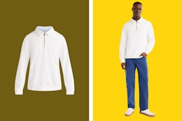 Walmart’s $8 Men’s Pullovers Are Going Fast — Save 64% Today card image