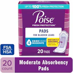Poise Moderate Absorb Pads