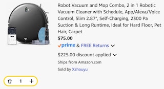 Robot Vacuum and Mop