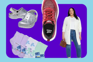 walmart apparel crocs sneakers cardigan