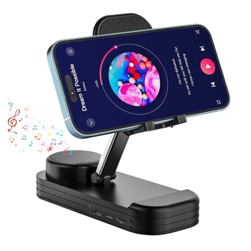 Wireless Bluetooth Speaker with Phone Stand