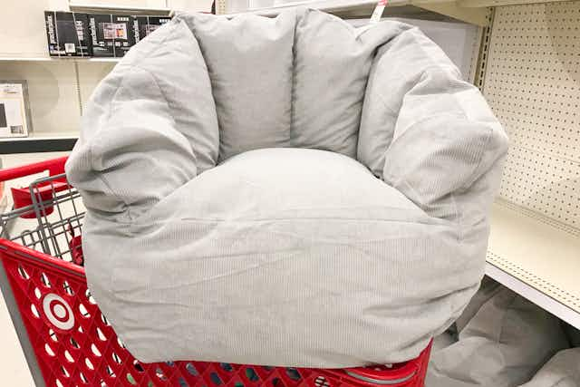 Room Essentials Bean Bag Chair, Just $44 at Target (Reg. $75) card image