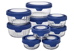 Anchor Hocking Glass Storage Set