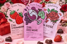 packs of TonyMoly face masks 