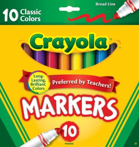 Crayola Broad Line Markers Box