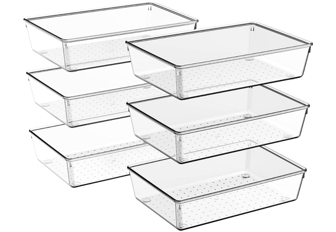 Clear Drawer Organizers