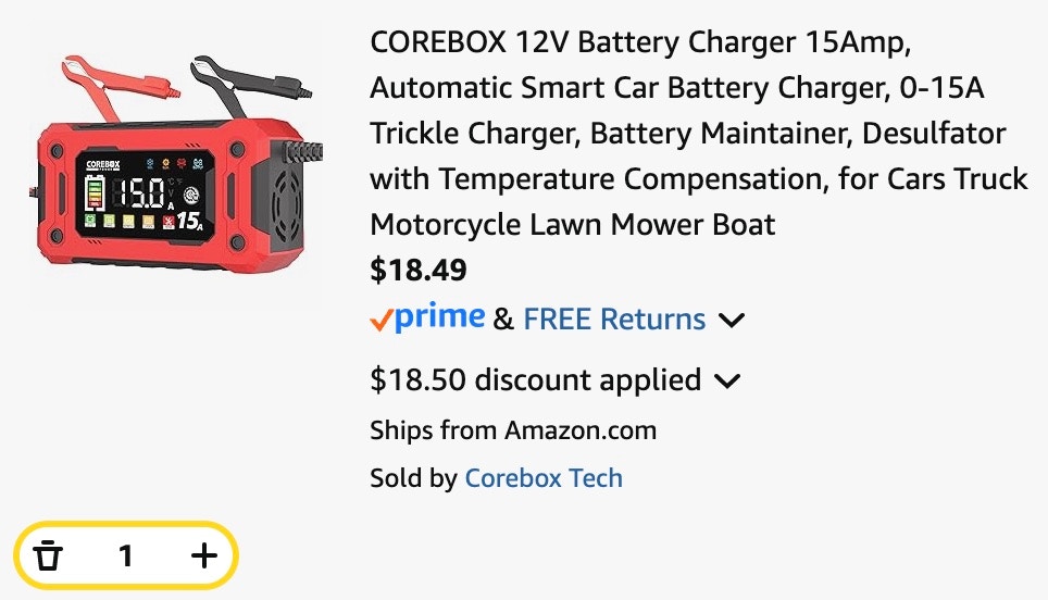 12V Battery Charger
