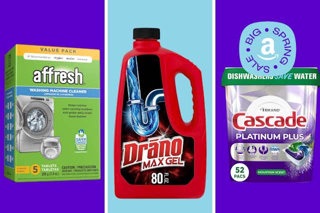 Spend $50, Get $15 Amazon Credit: Cascade, Drano, Dawn, and More card image