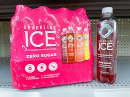 Sparkling Ice 12-Pack, as Low as $8.49 at Amazon card image