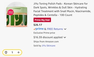 JiYu Toning Polish Pads