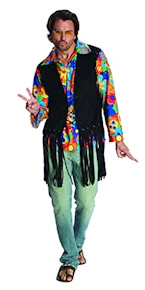 Rubies Adult Flower Power Costume