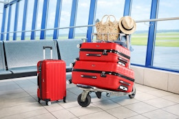 Walmart spinner luggage set