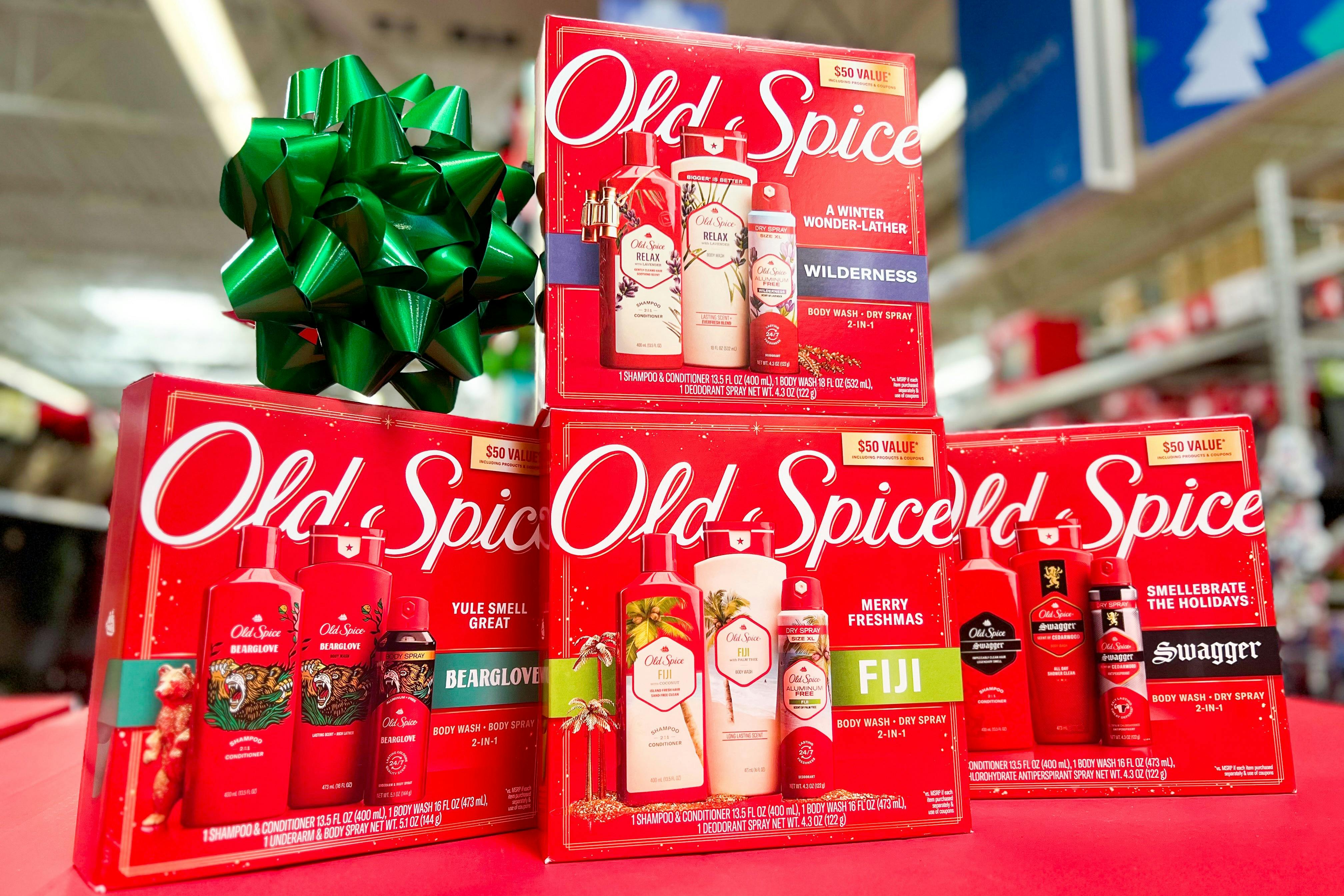 Old Spice Holiday Packs, as Low as 10 at Walmart (Reg. 15) The